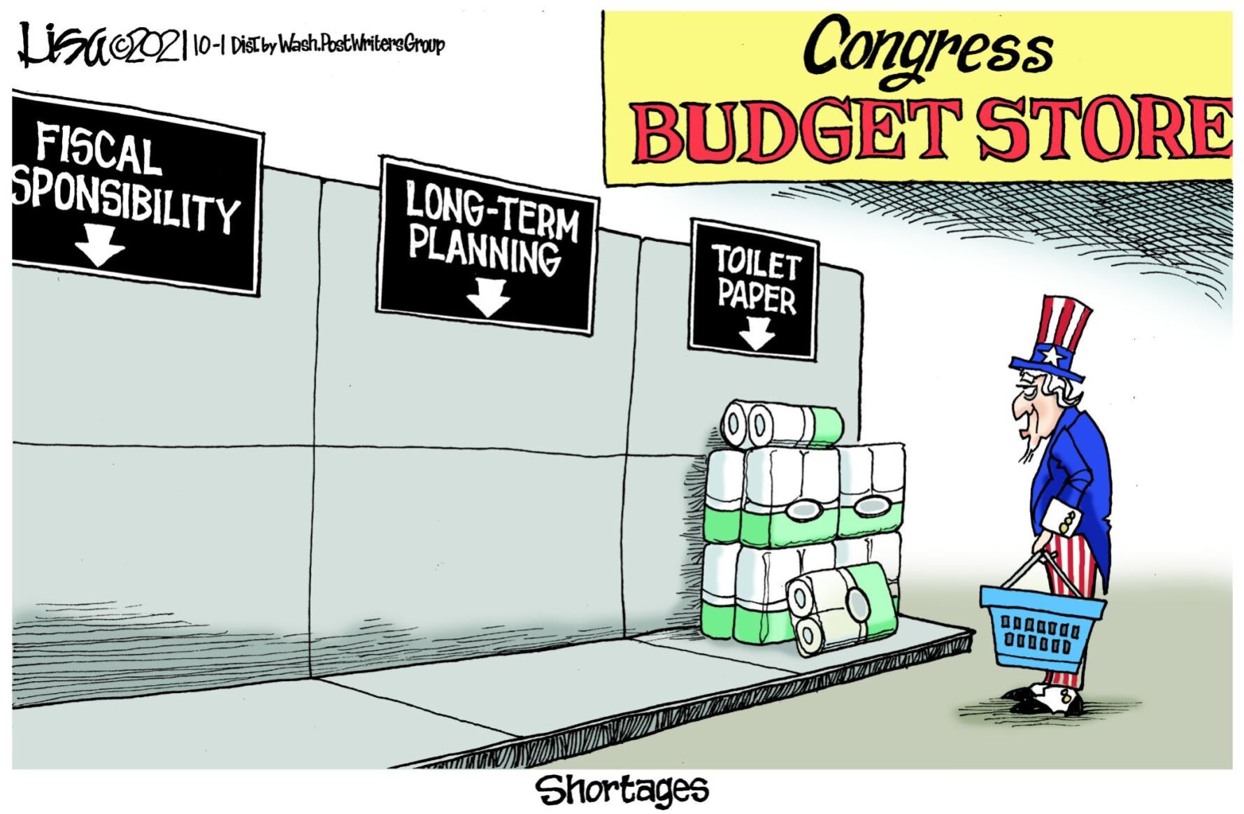 Lisa Benson cartoon